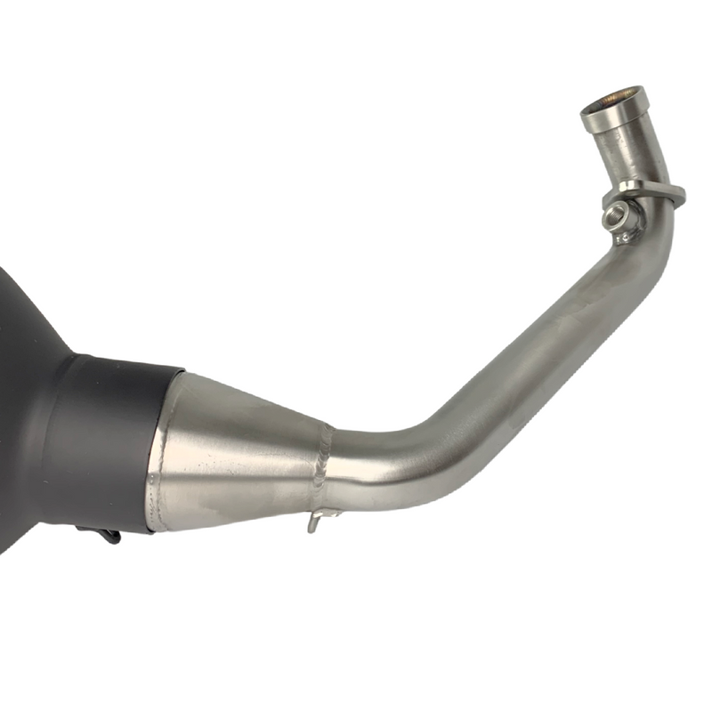 POLINI Vespa GTS 300, GTV 300 HPE (EURO 5) Sport Exhaust Aluminium Black (Without Catalytic Converter)