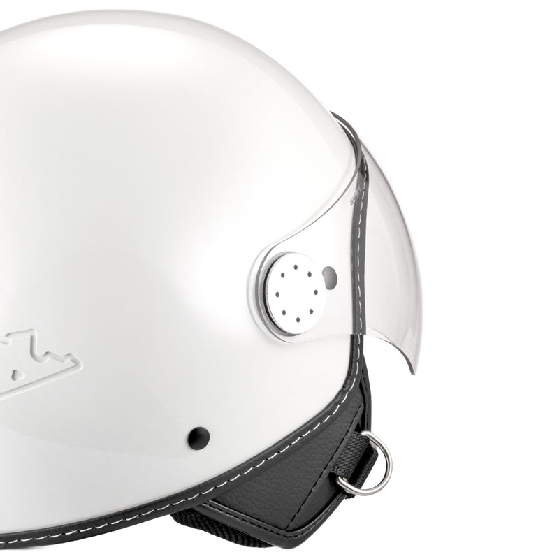 Vespa Demi-Jet 4.0 Helmet - Bianco Colour Vibe