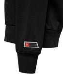 Aprilia Mens Sweatshirt with Crew Neck - Black