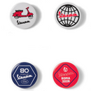 Vespa 80th Pin Set