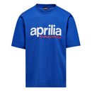 "Aprilia Racing Colourful" Mens T-Shirt - Blue