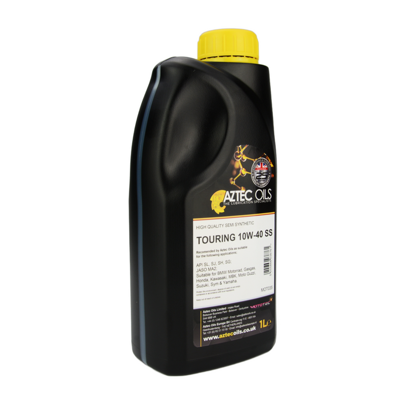 MOTOTEC 10W-40 Touring Semi-Synthetic 4T Engine Oil