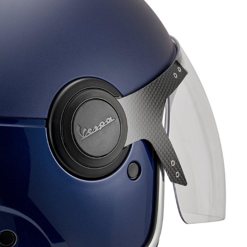 Argentario Visor Jet Helmet - Blue