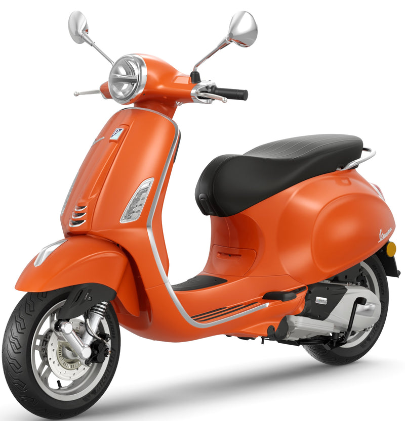 Vespa Primavera 125 E5+ Arancio Impulsivo Save £656 on RRP