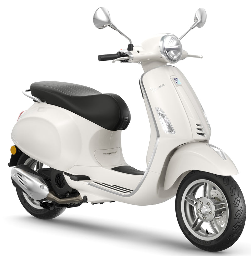 Vespa Primavera 125 E5+ Bianco Innocente Save £960 on RRP