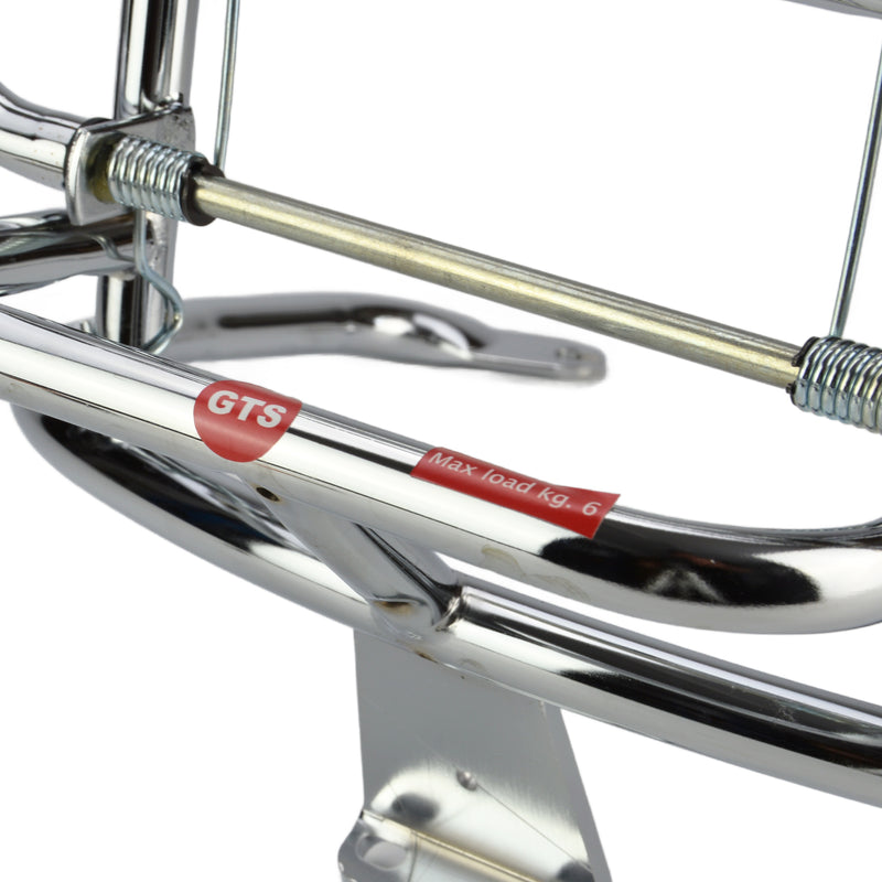 FACO Vespa Chrome Rear Folding Rack GTS, GTV, GT