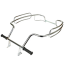 MOTO NOSTRA  Vespa Chrome Rear Crash Bars Vespa PX80, PX125, PX150, PX200, T5 Classic