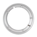 SIP Tubeless Rim - Matt Silver Vespa 50-125/, PV, ET3, PK, S, GT, TS, GL, GS, Sprint, Rally, PX, T5, Cosa, LML