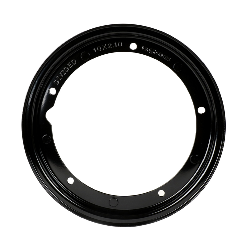 BGM Original Vespa Split Rim Gloss Black (2.10x10) PX, T5, LML, RALLY, GT, GTR, PK50-PK, V50, 50N, Special, PV, ET3