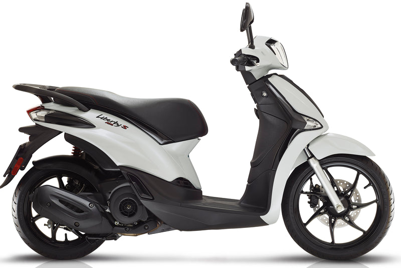 Piaggio Liberty S 125  i-Get E5 - Bianco Luna 2024 - £350 Saving Upon Registration