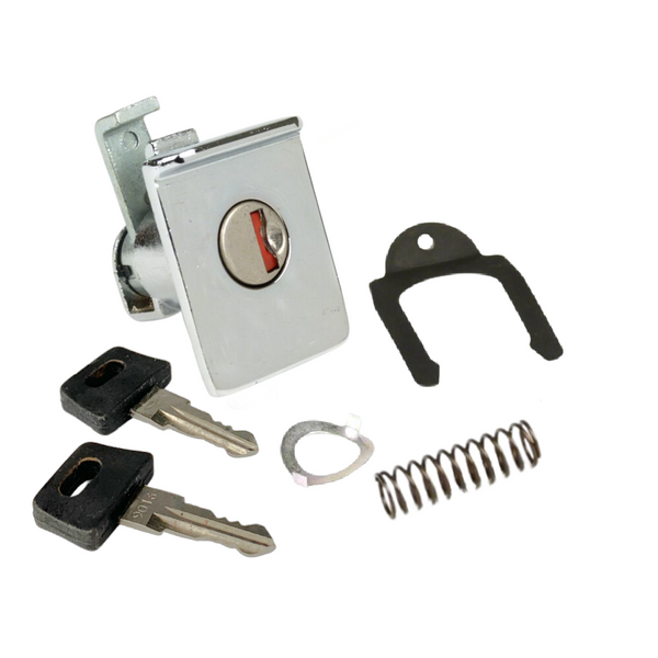 CIF Vespa PX/T5 Glovebox Lockset Chrome (1984-Onwards)